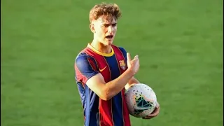 Pablo Páez Gavi - FC Barcelona Juvenil A vs Malaga • Copa de Canpeones Semi Final • 6/25/21