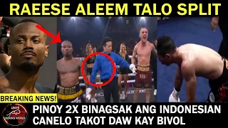 Breaking News: Ra'eese Aleem Talo Kay Sam Goodman Via Split Decision,Pinoy 2x Binagsak Ang Indonesia