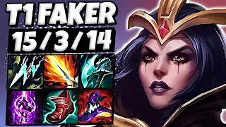 T1 Faker Leblanc vs Ahri [ MID ] Ranked Korea Patch 13.15 ✅