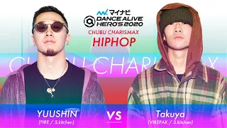 YUUSHIN  vs Takuya　HIPHOP SEMI FINAL / マイナビDANCE ALIVE HERO’S 2020 CHUBU CHARISMAX