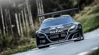 Sébastien Loeb tests the 208 T16 Pikes Peak - King of the Peak