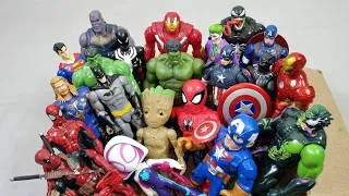 CARNAGE VS HULK VS IRONMAN VS CAPTAIN AMERICA VS THOR VS SPIDERMAN SUPERHERO AVENGERS UNBOXING