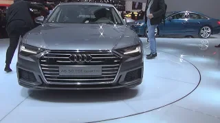 Audi A6 50 TDI quattro S line (2018) Exterior and Interior