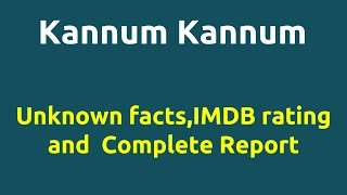 Kannum Kannum |2008 movie |IMDB Rating |Review | Complete report | Story | Cast