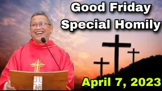 April 7, 2023 😂 Good Friday Special Homily 🤣 Nahigugma sa MADRE 🤣 | Fr Ciano Ubod