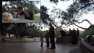 9 year old brother cries during speech at sister wedding!