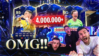 4 MIO COINS TOTY im Pack 😱 Mein BESTES TOTY Pack Opening in EA FC 24 🔥