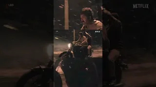 The Epic Motorcycle Chase From Leo || 🤯🔥🔥|| Thalapathy Vijay Sanjay Dutt #leo