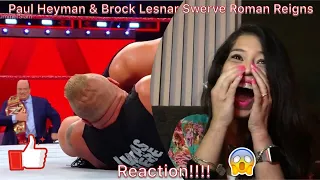 Paul Heyman & Brock Lesnar swerve and attack Roman Reigns Reaction