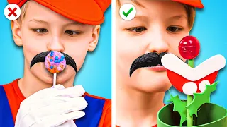 Must-Try Parenting Tips By SUPER MARIO! Crazy Hacks and Gadgets that Work by Kaboom!