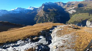 Speedflying in Lauterbrunnen, Switzerland - October 2021