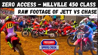 JETT VS SEXTON - Zero Access Millville 450 Class Raw Footage