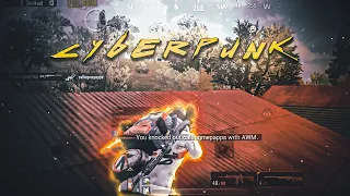 "Cyberpunk❤"(PUBGM MONTAGE) | Goodbye PUBGM Global | PUBG Edit | After Effects | SHREYAS (2K 60FPS)