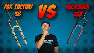 Fox 38 vs RockShox ZEB - Is There a Difference? (Maybe...)