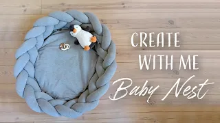 CREATE WITH ME- Making a Baby Cuddle Nest- DIY