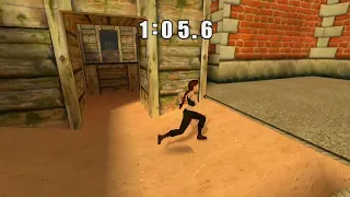 Tomb Raider II Remastered - Assault Course Speedrun 1:05.6