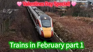 *Valentines special" Trains in Febuary 2024 part 1