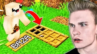 BOBO COŚ PRZEDE MNĄ UKRYWA w TAJNEJ BAZIE w Minecraft!