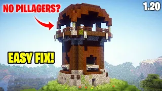 1.20+ FIX - NO PILLAGERS Spawning in Outpost - Minecraft (Bedrock + Java)