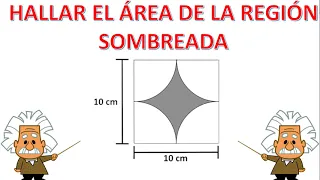 HALLAR EL ÁREA DE LA REGIÓN SOMBREADA # 2