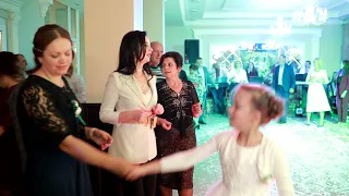 КОШЕЛЯ-VIDEO Вася+Таня веселі танці гурт Едельвейс смт Ясіня