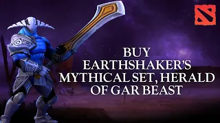 How to Buy Earthshaker’s Mythical Set Herald of Gar Beast with Dota Plus Shards 2024?