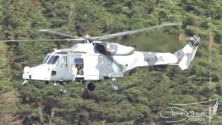 Wildcat Helicopter low and loud