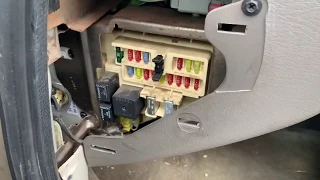 2001-2006 Chrysler Sebring Fuse Box and Relay Locations