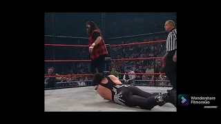 STING VS MICK FOLEY. LOCKDOWN 2009