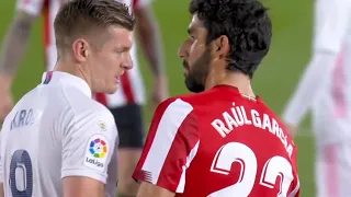 Raúl García's moments vs Kroos (A) 15/12/2020 | Got second yellow card early #pantaufootball