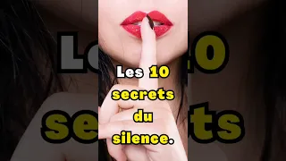 Les 10 secrets du silence #leçondevie #leçonsdevie #silence #pouvoir #shortsviral #inspiration