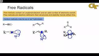 26.01 Radical Structures and "Fishhook" Curved Arrows