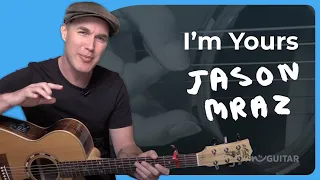 How to play Im Yours by Jason Mraz | Acoustic Guitar Lesson