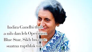 Indira Gandhi thah a nih dan leh Operation Blue Star, Sikh hnam suat an nih dan chanchin.