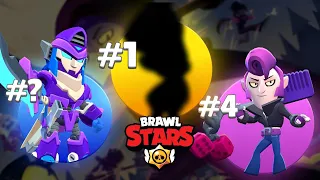 RANQUEANDO! SKINS DO MORTIS! Do PIOR até a MELHOR #brawlstars