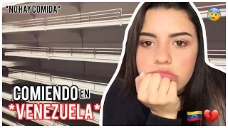 COMIENDO CON $1 EN VENEZUELA *no hay comida* ||  Nicolle Principe
