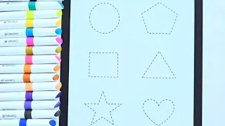 learning 2D shapes for kid's | 2D shapes coloring for Easy way to learn no2