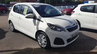 2017 Peugeot 108 1.0 VTi Active (UK) (short take review)