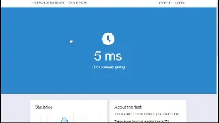 HUMAN BENCHMARK REACTION TIME TEST WORLD RECORD 5ms FASTEST AND BEST TIME