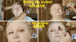 ASMR  Doing my Sisters Makeup💋💄 RELAXING & Very TINGLY!!💤