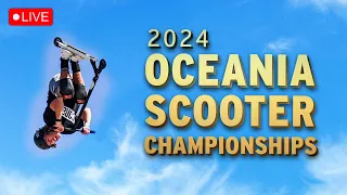 OCEANIA SCOOTER CHAMPIONSHIPS 2024 | Park & Street [FULL BROADCAST]