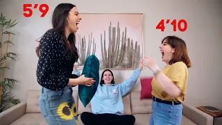 OPPOSITE SISTERS SWITCH CLOSETS - TALL VS. SHORT