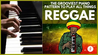 The REGGAE Piano Rhythm Pattern which you HAVE TO LEARN NOW!