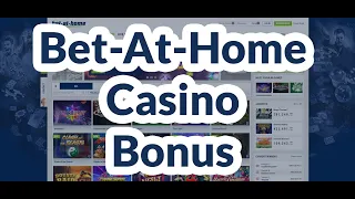 Bet At Home Casino Bonus — All Information