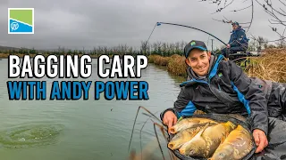 Andy Power Bagging Carp In The Spring | Todber Manor Fishery