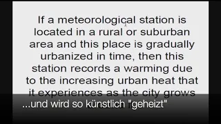 Nicola Scafetta - DEUTSCHE VERSION - Treibt der städtische Wärmeinseleffekt die Temperaturstatistik?