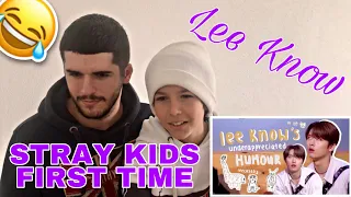 MY LITTLE BROTHER FIRST TIME Reacting to STRAY KIDS Lee Know Being Unintentionally Funny