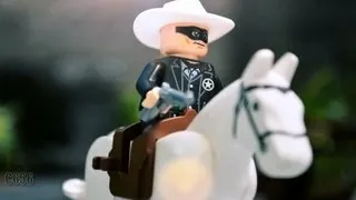 Lego stop motion - The Lone Ranger VS Pirates of the Caribbean 樂高獨行俠 VS 神鬼奇航