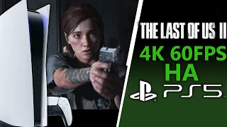 Геймплей The Last of Us 2 на Playstation 5 | Tlou 2 на PS5 | 4К 60FPS