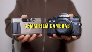 My 35mm Film Camera Collection (What Camera To BUY)